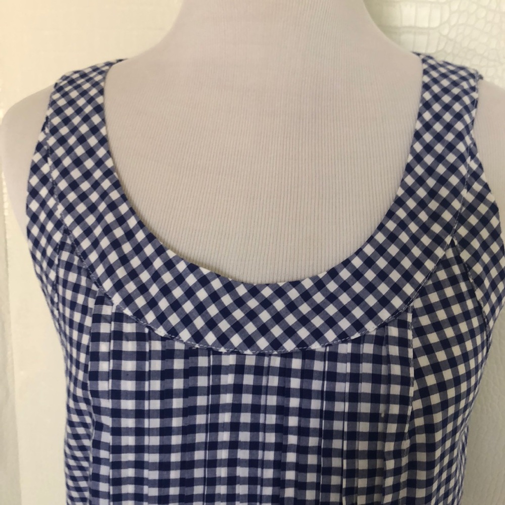 NAUTICA GINGHAM BLUE TOP. 💙 - Picture 2 of 8